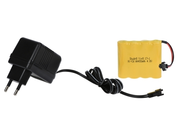 Машинка на ручному управлінні Same Toy Бетономішалка Mercedes-Benz 1:20, жовтий (E528-003) - Pampik - 3