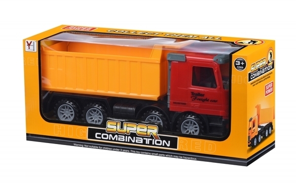 Машинка інерційна Same Toy Super Comaination Самоскид, червоний (98-81Ut-1) - Pampik - 4