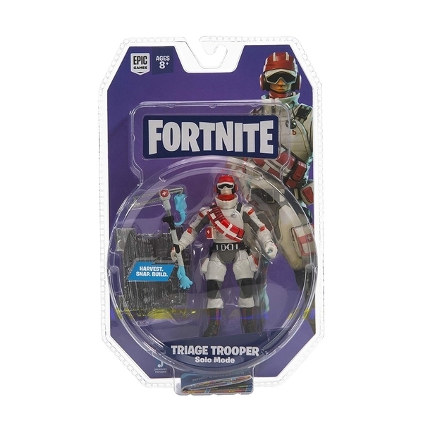 

Коллекционная фигурка Fortnite Jazwares Solo Mode Triage Trooper S3 (FNT0099