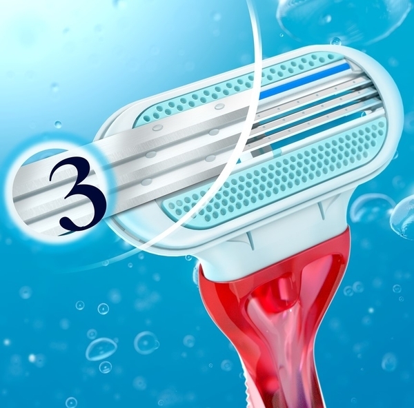 Бритви одноразові Gillette Venus Tropical, 3 шт. - Pampik - 4