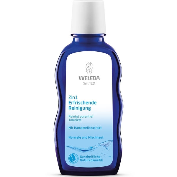 Универсальное очищающее средство 2 в 1 Weleda, 100 мл - Pampik