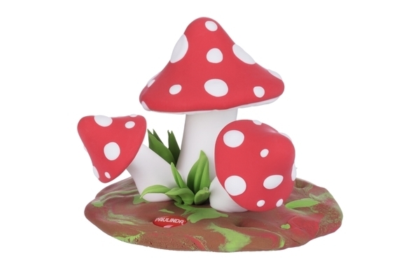 Маса для ліплення Paulinda Super Dough Happy land Мухомор (PL-081165-2) - Pampik - 2