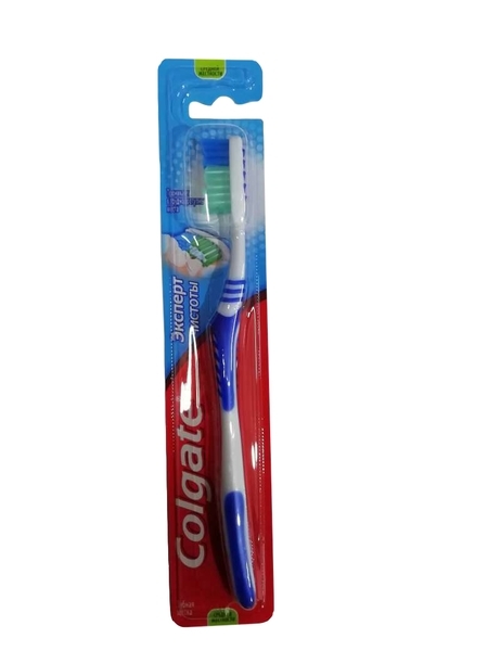 

Зубная щетка Colgate Эксперт чистоты, средняя, синий