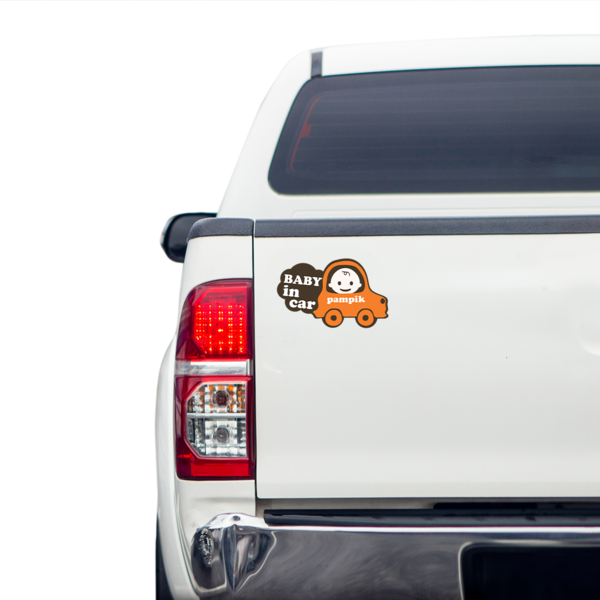 Наклейка на авто Pampik Baby in car - Pampik - 3
