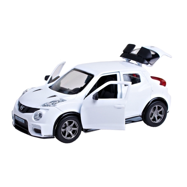 

Автомодель Технопарк Nissan Juke-R 2.0, 1:32, белый (JUKE-WTS