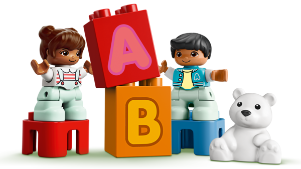 Конструктор LEGO DUPLO Вантажівка з буквами, 36 деталей (10915) - Pampik - 5