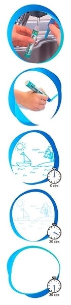 Набір для творчості Aqua Doodle Чарівні водні штампи (AD8001N) - Pampik - 5