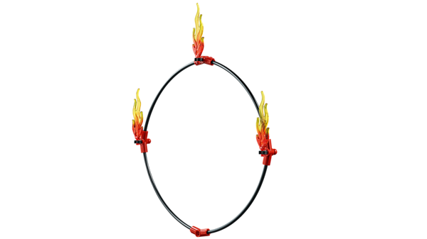 Конструктор LEGO Technic Шоу трюків на вантажівках і мотоциклах, 610 деталей (42106) - Pampik - 6