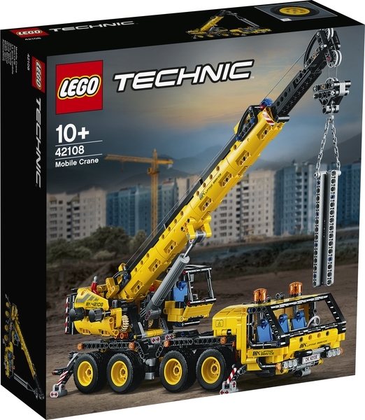 

Конструктор LEGO Technic Мобильный кран, 1292 детали (42108