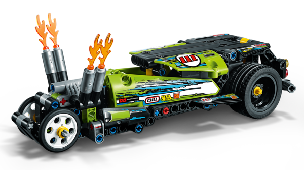 Конструктор LEGO Technic Драгстер, 225 деталей (42103) - Pampik - 8