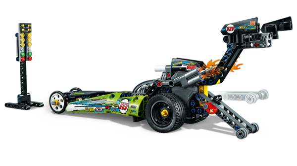 Конструктор LEGO Technic Драгстер, 225 деталей (42103) - Pampik - 5