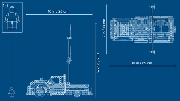 Конструктор LEGO Technic Шоу трюків на вантажівках і мотоциклах, 610 деталей (42106) - Pampik - 12