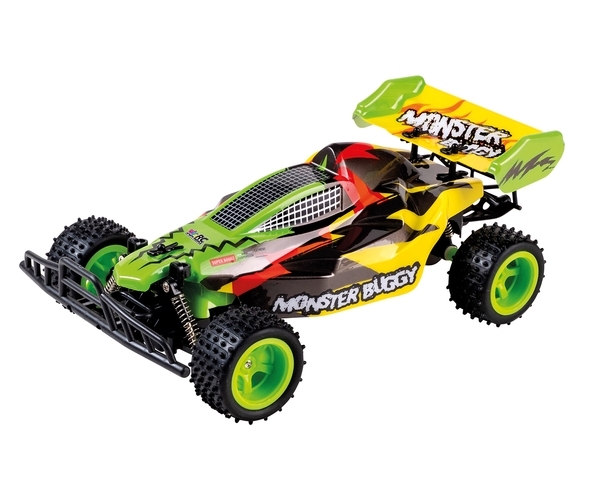 

Машинка на радиоуправлении Happy People Monster Buggy (H30070, Зеленый