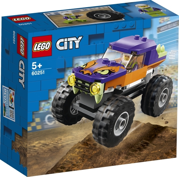 

Конструктор LEGO City Монстр-трак, 55 деталей (60251