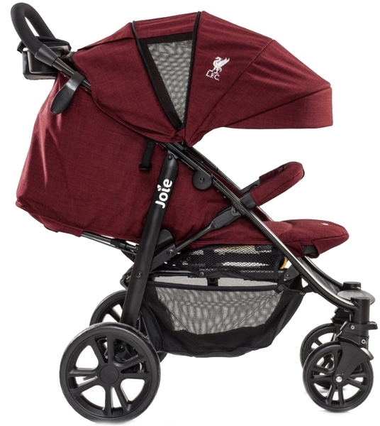 

Прогулочная коляска Joie Litetrax 4 Flex Liverpool Red Liverbird, красный (S1112UBLFC000