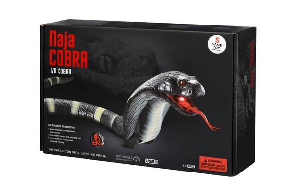 Робот Same Toy Настоящая Кобра на радиоуправлении, синий (8808B-BUT) - Pampik - 7