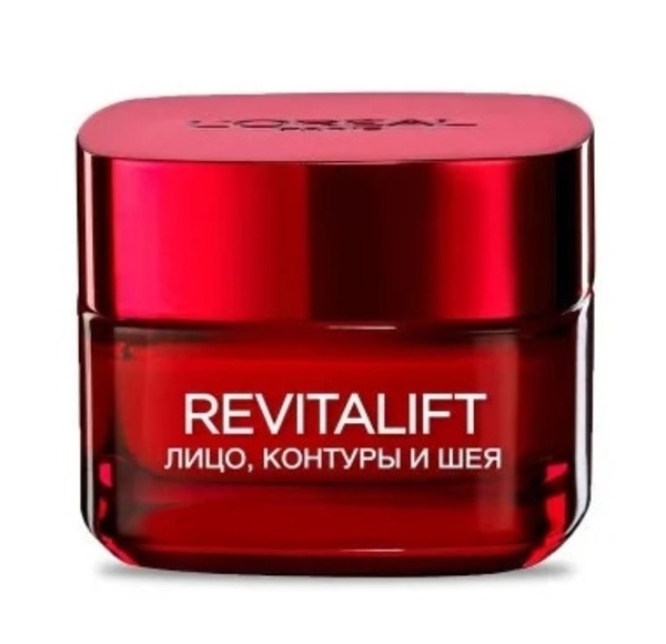 Крем-ліфтинг L'Oréal Paris Revitalift для контурів обличчя і шиї, 50 мл - Pampik - 2