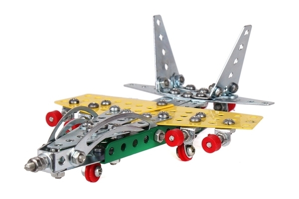 Конструктор металевий ТехноК Мілітарі, 334 деталі, 8 моделей (3862) - Pampik - 2