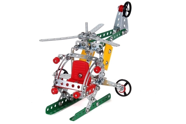 Конструктор металевий ТехноК Мілітарі, 334 деталі, 8 моделей (3862) - Pampik - 3