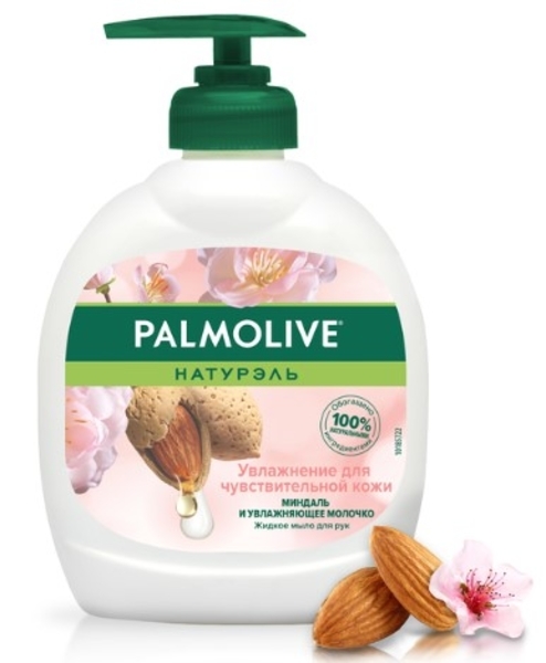 

Жидкое мыло Palmolive Миндаль и увлажняющее молочко, 300 мл