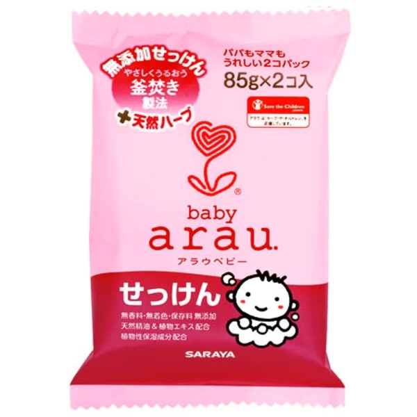 

Детское мыло Arau Baby Bar Soap, 2 шт. по 85 г