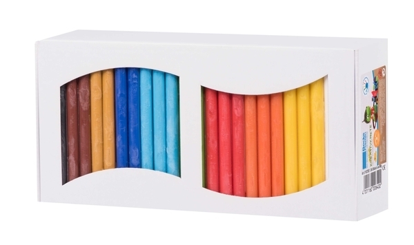 Пластилин восковой Becks Plastilin, 24 шт. (B102352) - Pampik