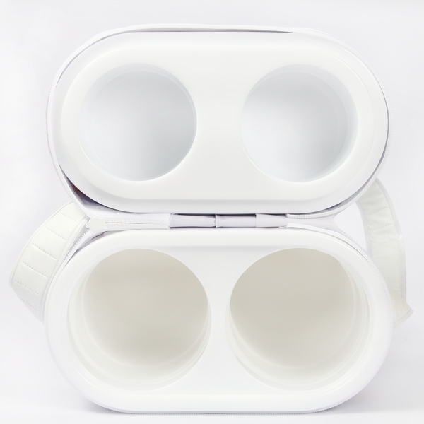 Термоконтейнер для пляшечок Lindo Ведмедики з іграшками, для 2 пляшечок (Pk 909) - Pampik - 2