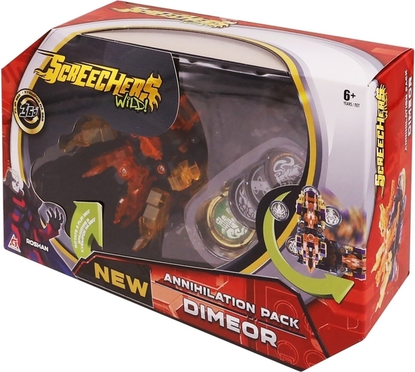 Машинка-трансформер Screechers Wild S2 L3 Діміо (EU684502) - Pampik - 2