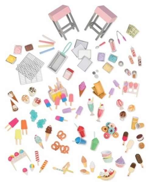 Транспорт для ляльок Our Generation Фургон з морозивом і аксесуарами (BD37252Z) - Pampik - 3