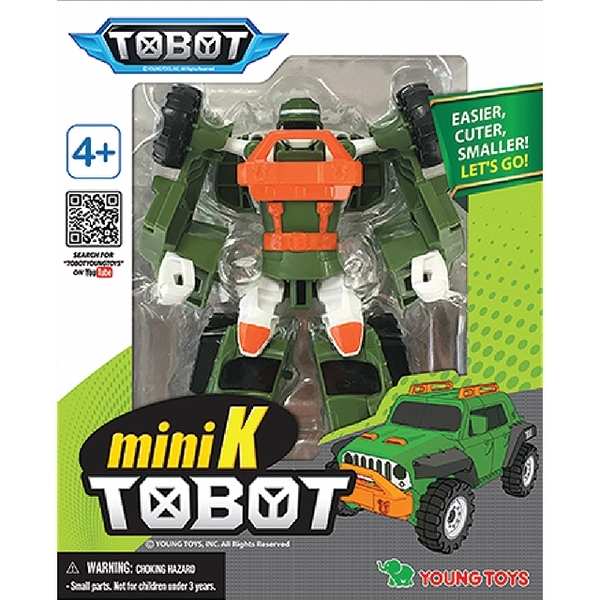 

Мини-трансформер Tobot S4 K, 12 см (301059, Зеленый