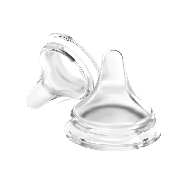 Соска силіконова Pigeon перистальтику Плюс, 9м+, 2 шт. (26934) - Pampik - 2