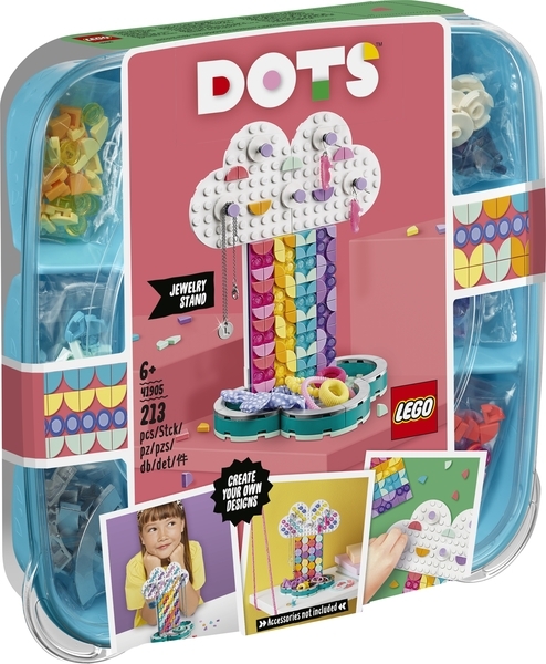 

Конструктор LEGO Dots Подставка под бижутерию Радуга (41905