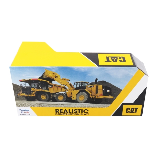 Колісний навантажувач Funrise CAT Future Force, зі світловими і звуковими ефектами, 28 см (82379) - Pampik - 6