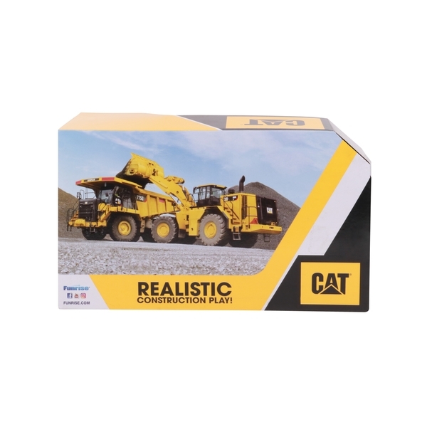 Бульдозер Funrise CAT Строительная бригада, 25 см (82022F) - Pampik - 9