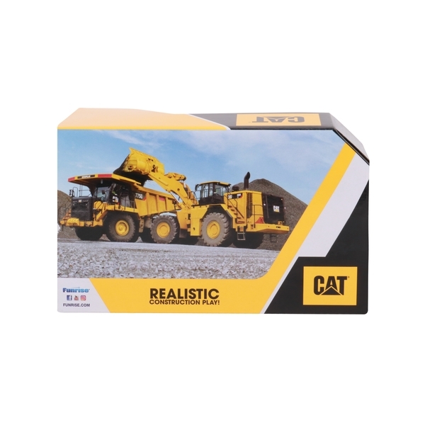 Бульдозер Funrise CAT Мини-строительная техника, 17 см (82012F) - Pampik - 8