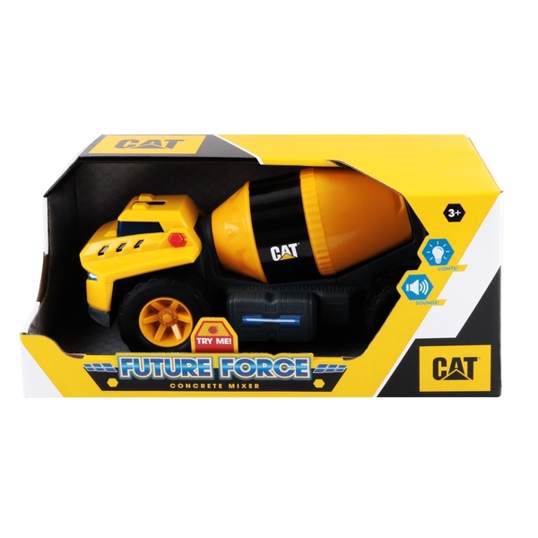 Цементовоз Funrise CAT Future Force, зі світловими і звуковими ефектами, 28 см (82412) - Pampik - 9