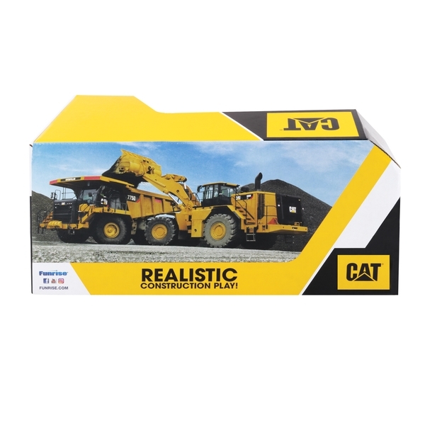 Цементовоз Funrise CAT Future Force, зі світловими і звуковими ефектами, 28 см (82412) - Pampik - 11