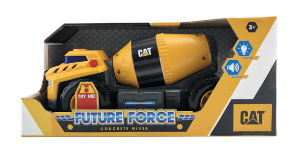 Цементовоз Funrise CAT Future Force, зі світловими і звуковими ефектами, 28 см (82412) - Pampik - 8