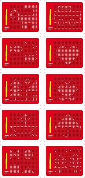 Магнітна дошка Apli Kids (17536) - Pampik - 4