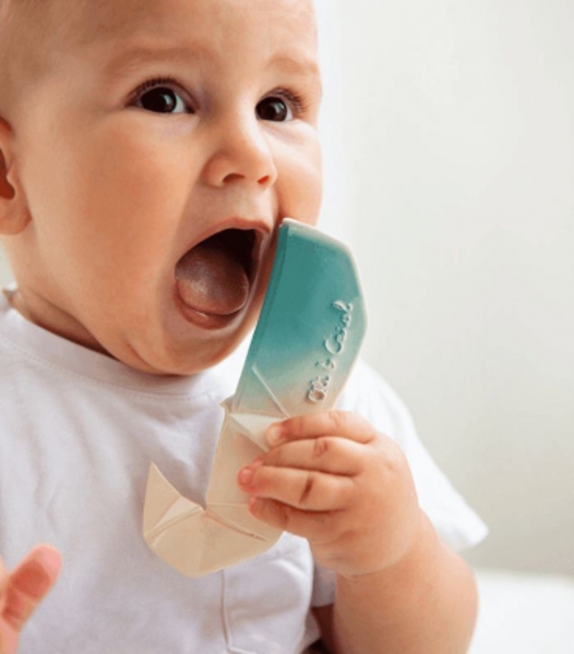 Игрушка-прорезыватель Oli&Carol Кит Оригами - Pampik - 5