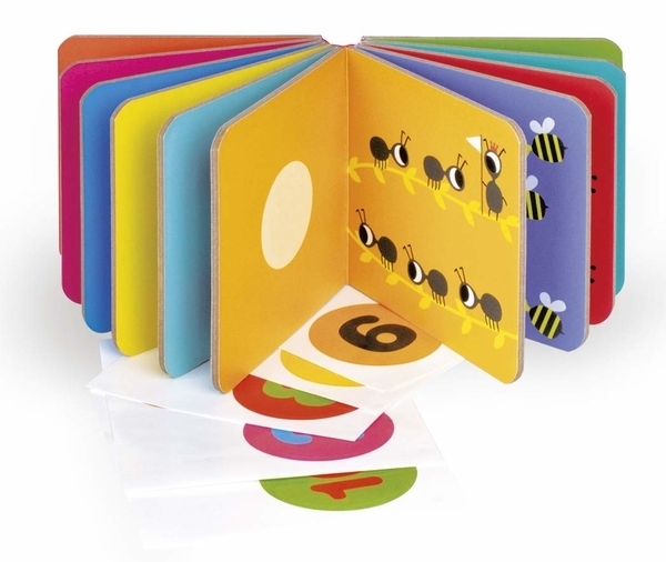 Моя перша книга з наклейками Apli Kids Цифри - Pampik - 2