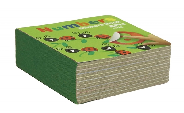 Моя перша книга з наклейками Apli Kids Цифри - Pampik - 3