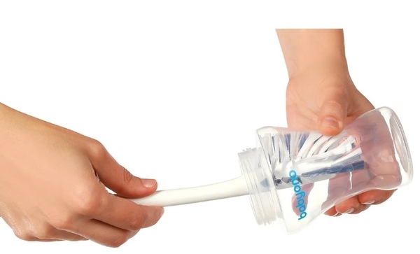 Набір щіток для миття пляшок BabyOno Natural Nursing, чорний (736) - Pampik - 3