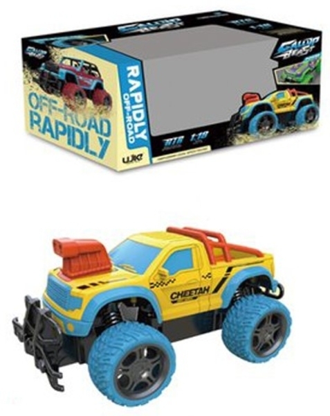 Машинка на радиоуправлении Maya Toys Шпион, желтый с голубым (UJ99-Y187) - Pampik - 2