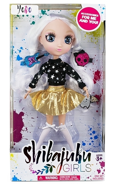 Лялька Shibajuku Йоко з аксесуарами, 33 см (HUN8527) - Pampik - 2