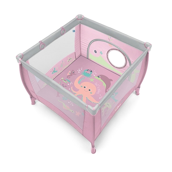 

Детский манеж Baby Design Play Up UP 08 Pink (293443