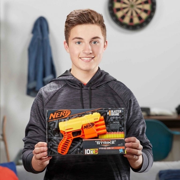 Бластер Hasbro Nerf Alpha Strike Fang Qs-4 (E6973) - Pampik - 4