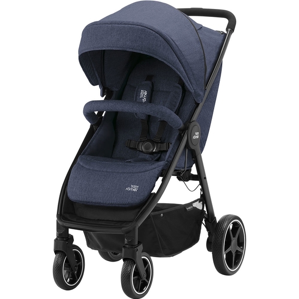 

Прогулочная коляска Britax Romer B-Agile M Navy Inc (2000032523, Синий