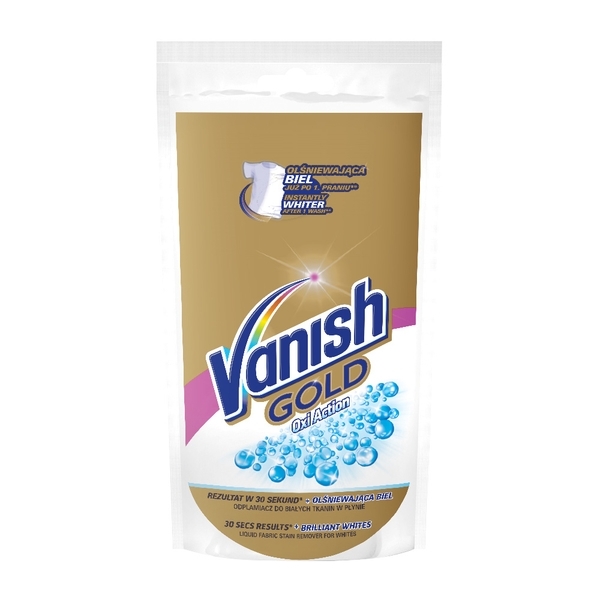 

Отбеливатель жидкий Vanish Oxi Action Gold Кристальная белизна, 100 мл