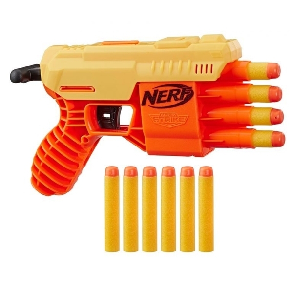 Бластер Hasbro Nerf Alpha Strike Fang Qs-4 (E6973) - Pampik